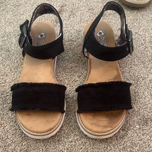 BOBS from Skechers Black Sandals